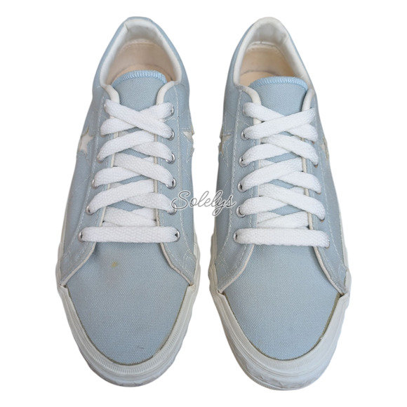 Converse One Star 95 Vtg 1990s Ox Low Sky Blue Made in USA Sneaker M6/W8 RARE - Picture 2 of 13